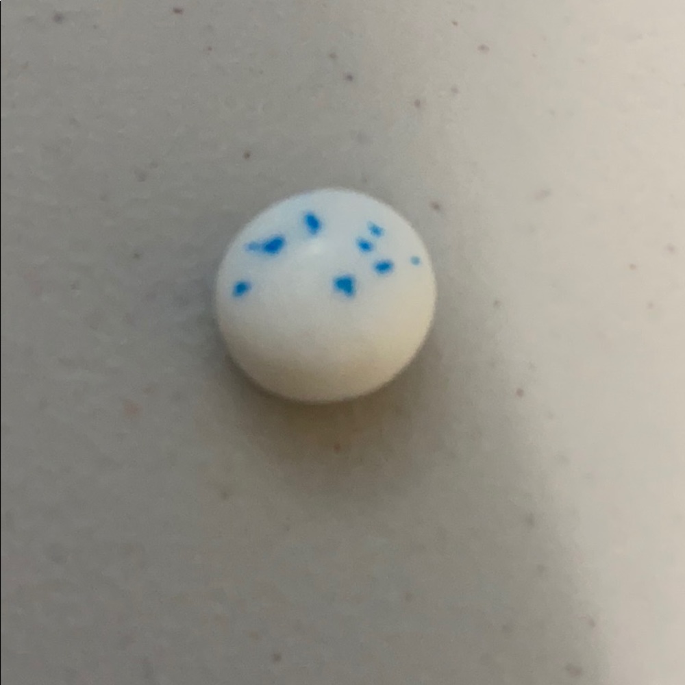 One piece of mentos gum